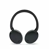 PRIXTON Auriculares Diadema Inalámbricos Live Pro, Cascos con Cancelación de Ruido ANC, Noise Cancelling Headphones, Cascos Bluetooth Inalámbricos, Plegables, Funda Redonda de Material EVA
