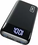 INIU Power Bank, 22.5W 20000mAh Bateria Externa Carga Rapida, Bateria Portatil PD3.0 QC4.0, Powerbank USB C Input & Output Compatible con iPhone 17 16 15 14 13 12 Pro MAX Mini Samsung Xiaomi Huawei