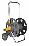 Hozelock - Carro portamangueras para 60 m de 12,5 mm - incluye 2 conectores para manguera de 15 mm