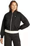 Tommy Jeans Cazadora bomber Mujer Essential impermeable, Negro (Black), L