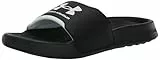 Under Armour Sandalias Ignite Select Slide para mujer, (001) Negro/Negro/Blanco, 39 EU
