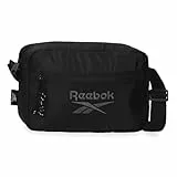 Reebok Dena Bolso Bandolera Negro 21x15x5 cms Poliéster by Joumma Bags