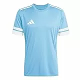 adidas Hombre SQUADRA25 Jersey Short Sleeve, Team Light Blue/White, M
