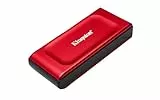 Kingston XS1000 1TB Unidad de Estado Sólido Externa USB 3.2 Gen 2 SSD Portátil Rojo-SXS1000R/1000G