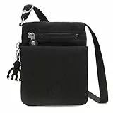 Kipling New Eldorado Bandolera Pequeña, Black Noir (Negro)