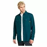 G-Star para Hombre Camisa Dakota Slim, Azul (Nitro GD D25223-D454-D150), L