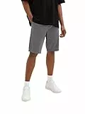 TOM TAILOR Hombre Bermudas Pantalones Cortos 1035038, 31267 - Grey Diamond Structure, 30