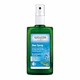Weleda - Desodorante Spray Salvia, Neutraliza los Olores Corporales Desagradables, 100% Natural, Sin Sales de Aluminio, con Aroma Herbal y Fragancia de Larga Duración, Vegano - 100 ml