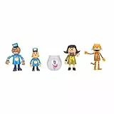 Policán, Multipack de 5 Figuras de 6 cm Serie 3, Jakks Pacific, Figuras Articuladas para Niños de 3 Años +