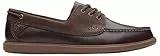 Clarks Bratton Boat, Náuticos Hombre, Dark Brown, 42 EU