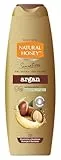 Natural Honey, Gel de Ducha Extracto de Argán BIO y Hydradermal Complex, Nutritivo y Reafirmante, Piel Sedosa, 650 ml