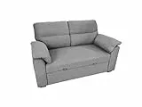 ASTAN HOGAR Sofá Cama 2 Plazas, Tapizado Tela, Modelo Duna AH-AR40800GR