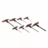 Amazon Basics Juego de llaves hexagonales, mango en T, 8 unidades, 2 - 10 mm