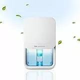 Ufesa Wellness Dry 210 Deshumidificador Ultra Silencioso ≤35dB, 210ml /dia, 23W, Capacidad de 800ml, 7 Colores Ajustables, Hasta 20m2, Apagado Automático