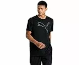 PUMA Performance Cat tee M Camiseta, Hombre, Black