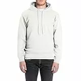 Replay M3103 Sudadera con Capucha, 011 Natural White, XL para Hombre
