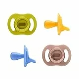 Tommee Tippee Chupete Ultra-light StayPut, 6-18m, paquete de 4, diseño de silicona de una sola pieza