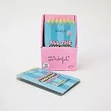 Mr. Wonderful - Bloc de pegatinas transparentes - Todo lo bueno se pega