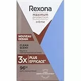 Rexona Maximum Protection Crema Antitranspirante Clean Scent 45 ml