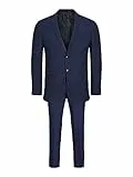 Jack & Jones Jprsolaris Suit Noos Traje, Hombre, Azul Medieval, 48 EU