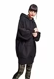 Urban Classics Ladies Long Oversize Hoody Mujer Sudadera con Capucha Negro XXL