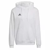 adidas Hombre Entrada 22 Sweat Hoodie, White / Black, L