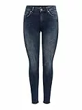 ONLY Skinny fit Jeans ONLBLUSH Mid Waist Skinny Fit Jeans Blue Black Denim XL 30 Blue Black Denim