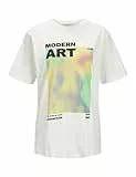 JJXX Jxgallery RLX SS Print tee Jrs Camiseta, Vanilla Ice, XS Mujeres