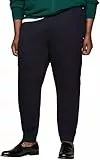 Tommy Hilfiger Pantalón de chándal Hombre Flag Logo Sweatpants Loungehose, Azul (Desert Sky), XXL