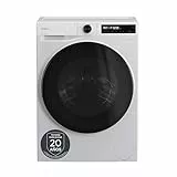 Candy ProWash&Dry 500 - BWR 4128BL8-S Lavasecadora, 12KG+8KG, 1400RPM, Pantalla Táctil + Rosca, Motor Inverter SpeedDrive, 16 Ciclos, 6 Rápidos, Funciones Higiénicas, Wifi, Inicio Diferido 24H, Blanca