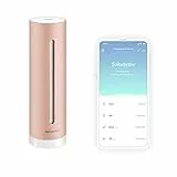 Netatmo Medidor Inteligente de Calidad del Aire Interior, Sensor de CO2, Temperatura, Humedad, Ruido - Control del Hogar, Ambiente Saludable, Alertas Automáticas - NHC-EC