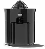 Braun Exprimidor Eléctrico CJ 3050 BK, InicioParada Automáticos, 60 W, Negro