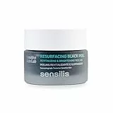 Sensilis - Resurfacing Black Peel, Peeling Revitalizante e Iluminador para Pieles Secas, Mixtas y Grasas - 50 ml