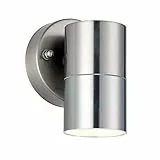 Luceco Aplique Exterior Decorativo GU10, Metalizado, 6 x 9 x 8 cm