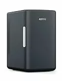 AstroAI Nevera Pequeña Portátil, Mini Nevera con el Volumen de 6 Litros, Frigorificos Pequeños, Mini Frigorífico Para Coche, Dormitorio, Bebidas, Cosméticos y etc. (Negro)