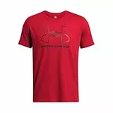 Under Armour Ua Gl Foundation Update Ss Camiseta, Rojo, M Hombre
