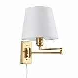 B·LED BARCELONA LED - Aplique de pared con brazo articulado y enchufe Clark - E27