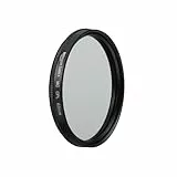 Amazon Basics 62 mm Filtro de Protección Polarizador Circular para Colores más Profundos, Reducción de Reflejos y Deslumbramientos, Multicapa, Protege contra el Polvo, la Suciedad y los Arañazos