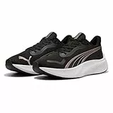 PUMA Unisex's Pounce Lite Road Running Shoe, Puma Black Rose Gold, 42 EU