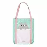Grupo Erik Bolso tela Pusheen - Tote bag - Bolsa compra plegable/Bolsa tela - Tote bag tela - Bolso niña - Producto con licencia oficial