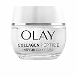 Olay Collagen Peptide Crema de Día Hidratante Facial SPF 30, Con Niacinamida. Cuidado de la Piel Well-aging: Fortalece, Restaura, Hidrata,50ml
