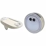 Intex 28503 - Lámpara Eléctrica Spa Burbujas 5 Colores + 28520 - Bandeja Para Bebidas Spa, Posavasos Para Spa, Con Luces Led, 2 Posavasos, 45X26X12 Cm
