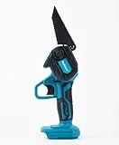Peektook Mini motosierra – Motosierra inalámbrica sin escobillas de 6 pulgadas, 35 dientes, 1000 W, 5 x 5 x 10 cm, bloqueo de seguridad, protector de cuchilla, mango de plástico