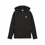 PUMA EVOSTRIPE Full-Zip Hoodie DK B, Chaquetas Deportivas Niños, PUMA Black, 152