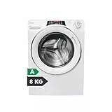 Candy RapidO RO1486DWMCT/1-S Lavadora 8 KG, 1400 RPM,Pantalla Smart Text, Panel Smart Touch, Wi-Fi, Snap & Wash, 16 Ciclos, 9 Rápidos, Motor Inverter, Función Vapor, Inicio Diferido 24H, 76 DB