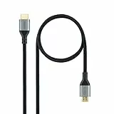 CABLE HDMI NANO CABLE HDMI A/M - HDMI A/M 2.1 CERTIFICADO ULTRA HIGH SPEED 2.0M NEGRO