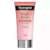 Neutrogena Bright Boost Crema Exfoliante (75 ml), exfoliante facial para todo tipo de piel, limpiador facial con AHA y exfoliantes naturales, piel más luminosa y uniforme