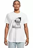Mister Tee Camiseta para Hombre Ballin, Blanco, S