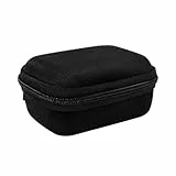 Aurgiarme Funda para Mobile Power 4500 mAh, bolsa de almacenamiento a prueba de salpicaduras con bolsillo, portátil, caja rígida a prueba de golpes, bolsa organizadora de energía móvil, Black