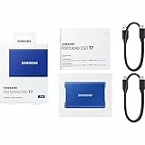 Samsung T7 Portable SSD Unidad de estado sólido Indigo-blue 2 TB